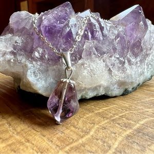 Pendant High Quality Amethyst Necklace